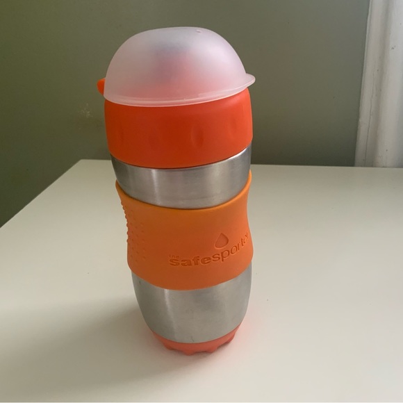 Kid-Basix-the SafeSporter-Stainless-Steel-Bottle/Thermos - Picture 1 of 4